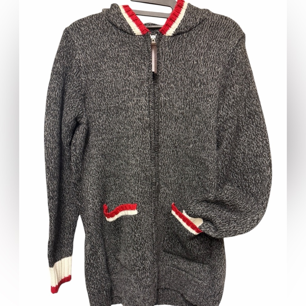 Warehouse one. New with tags. Comfy Canadian style sock sweater - Picture 3 of 8